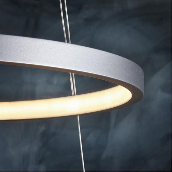 Leuchten Direkt 11525-21 - LED полилей на кабел CIRCLE LED/15W/230V + LED/25W