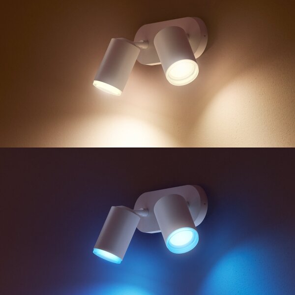 Philips 50632/31/P7 - LED RGBW Спот Hue FUGATO 2xGU10/5,7W/230V
