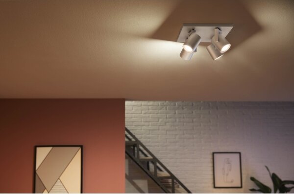 Philips 50624/48/P7 - LED RGBW Спот Hue ARGENA 4xGU10/5,7W/230V