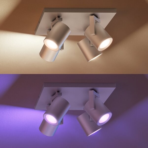 Philips 50624/48/P7 - LED RGBW Спот Hue ARGENA 4xGU10/5,7W/230V