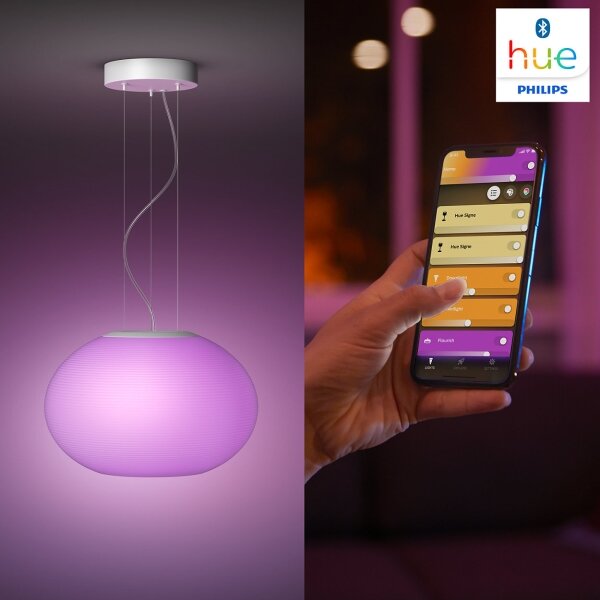 Philips 40906/31/P9 - LED RGBW полилей Hue FLOURISH LED/39W/230V