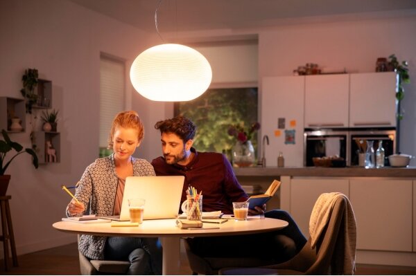 Philips 40906/31/P9 - LED RGBW полилей Hue FLOURISH LED/39W/230V