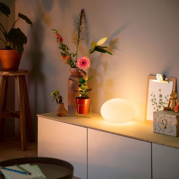 Philips 40904/31/P9-LED RGB Димируема настолна лампа Hue FLOURISH 1xE27/9,5W/230