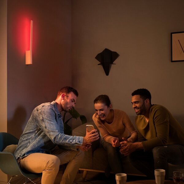 Philips 40902/31/P9 - LED стенен аплик Hue LIANE LED/12W/230V