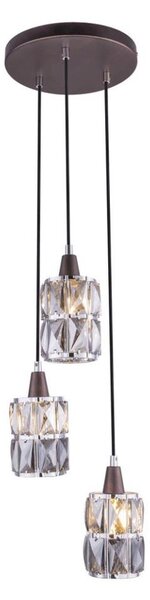 Globo 15761-3 - Кристален Полилей на верижка WOLLI 3xE14/40W/230V