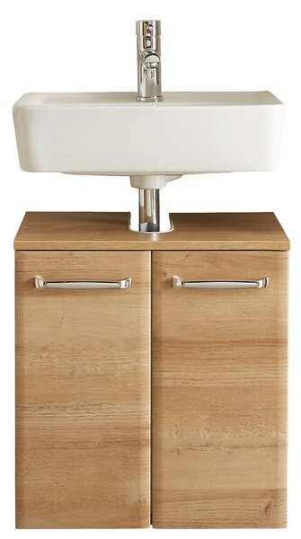 Стенен шкаф без мивка от декор от дъб в естествен цвят 53x60 cm Quickset 318 – Pelipal