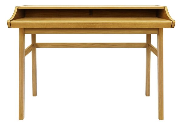 Работна маса от декор от дъб за секретар 44x115 cm Carteret – Woodman