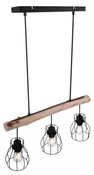 Globo 15326-3N - Полилей на въже MINA 3xE27/40W/230V
