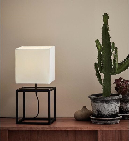Markslöjd 107306 - Настолна лампа CUBE 1xE27/60W/230V