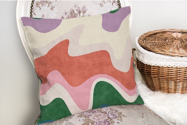 Калъфка за възглавница 43x43 cm Squiggly Breeze – Mila Home