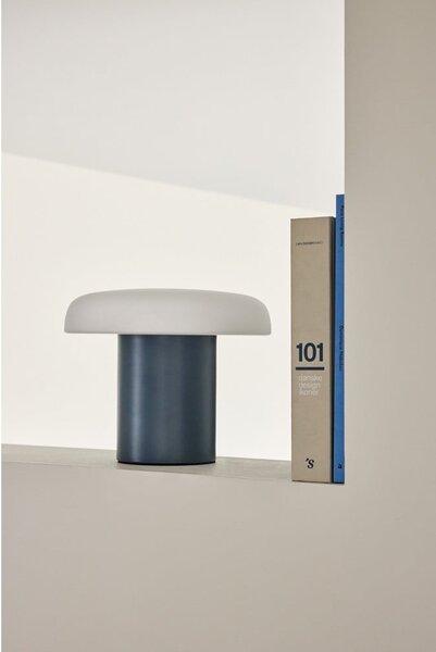 Тъмносиня настолна лампа (височина 20 cm) Ateliers – Hübsch
