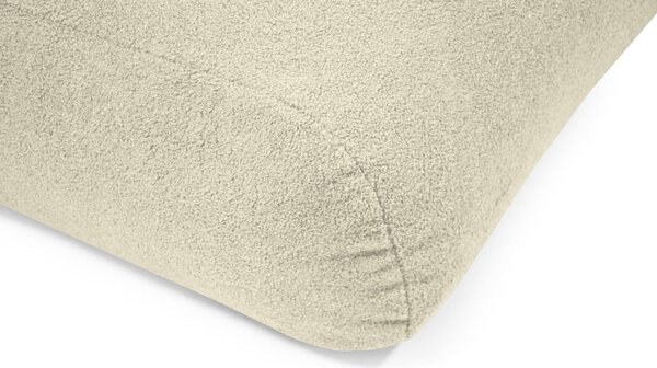 Светлосив детски пуф от букле Snug 130 Bear – SLOWDOWN