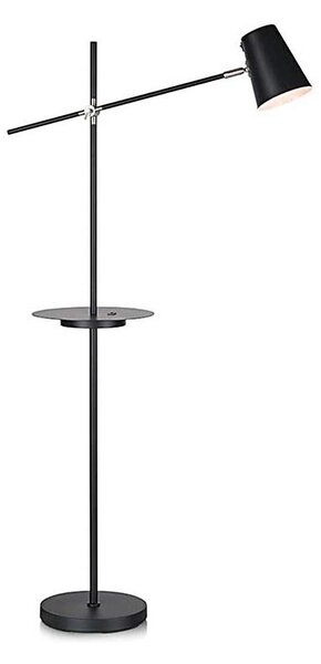 Markslöjd 107307 - Стояща лампа s USB LINEAR 1xE14/40W/230V