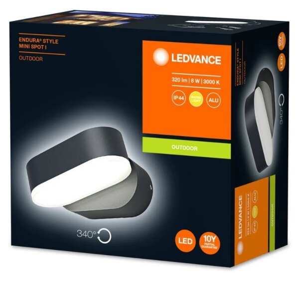 Ledvance - LED Външна, настенна лампа ENDURA LED/8W/230V IP44