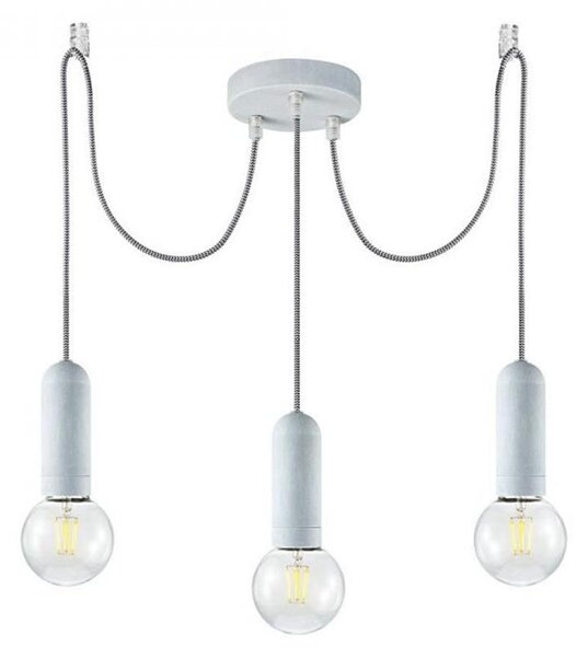 Leuchten Direkt 14776-22 - Пендел TURN ME 3xE27/60W/230V паяк