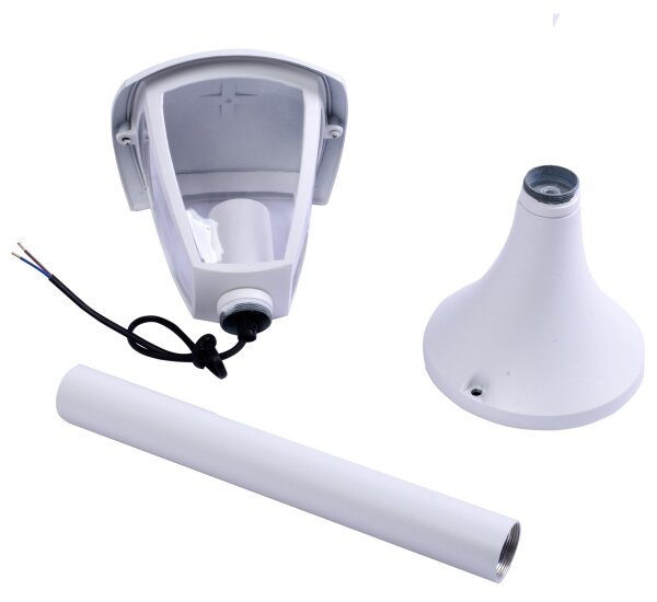 Екстериорна лампа FOX 1xE27/40W/230V IP44 бяла