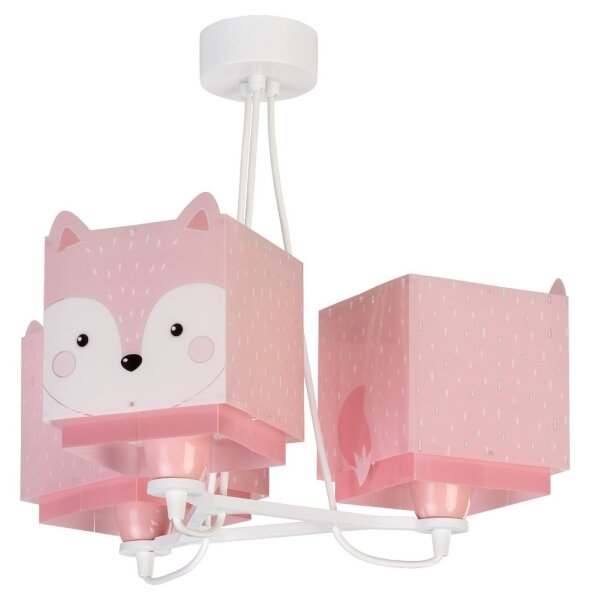 Dalber 64587 - Детски полилей LITTLE FOX 3xE27 / 60W / 230V