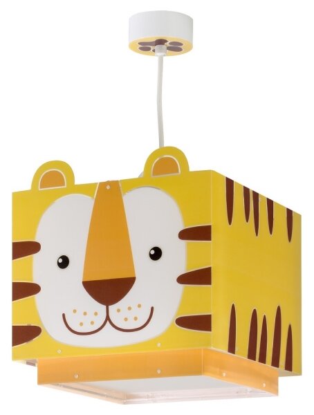 Dalber 64562 - Детски полилей LITTLE TIGER 1xE27 / 60W / 230V