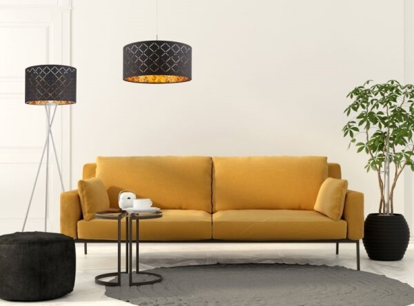 Globo 15229H - Полилей на въже CLARKE 1xE27/60W/230V