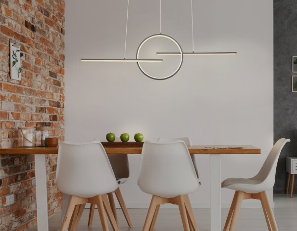 Globo 67121-50G - LED Димерен кабелен полилей BARRAL LED / 50W / 230V + Д.У