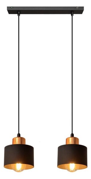 Полилей на въже EDISON 2xE27/15W/230V