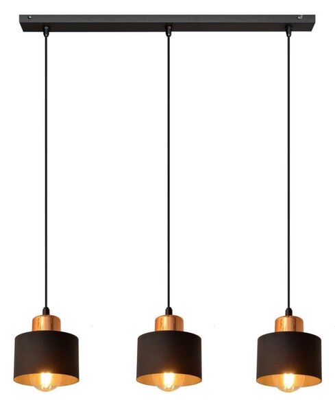 Полилей на въже EDISON 3xE27/15W/230V