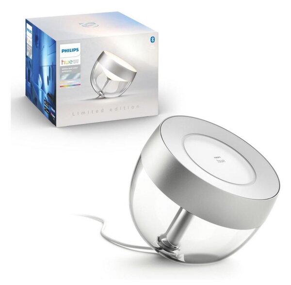 Philips - LED RGB Димируема настолна лампа Hue IRIS LED/8,2W/230V сребриста