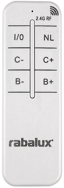 Rabalux 3097 - Димируемо LED таванно осветително тяло TANELI LED/41W/230V + дистанционно управление