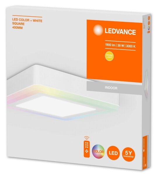 Ledvance - LED RGB регулируемо таванно осветление LED/38W/230V + ДУ