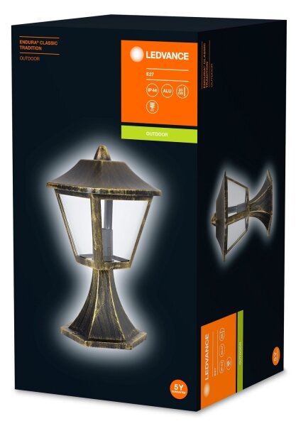 Ledvance - Външна лампа ENDURA 1xE27/60W/230V IP44