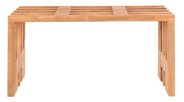 Градинска пейка от тиково дърво , 90 x 30 cm Benidorm - House Nordic