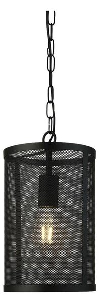 Searchlight - Висящ полилей FISHNET 1xE27/60W/230V черен