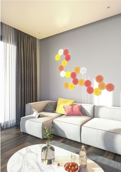 Nanoleaf NL42-6002HX-15PK - К-кт 15x LED RGB Димируем панел LED/2W/230V