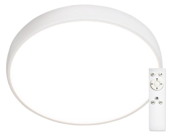 Top Light Metal 40B + д.у. - LED Димируем плафон LED/51W/230V + д.у. бял