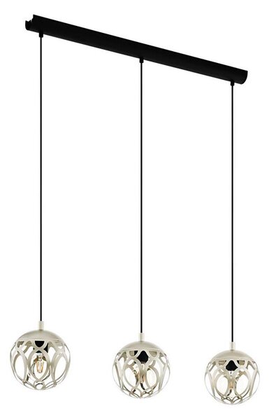 Eglo 99072 - Полилей на въже MIRTAZZA 3xE27/60W/230V