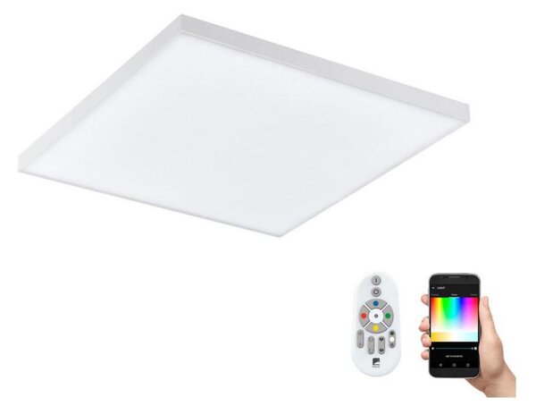 Eglo 98562 - LED RGB Димируем плафон TURCONA-C LED/15W/230V + д.у