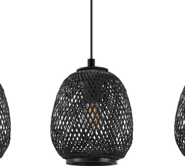 Eglo 43266 - Полилей на въже DEMBLEBY 1 3xE27/40W/230V