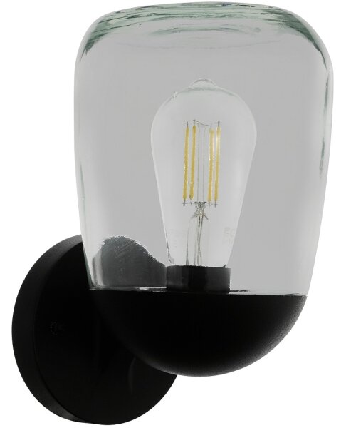 Eglo 98701 - Външна стенна лампа DONATORI 1xE27/60W/230V IP44