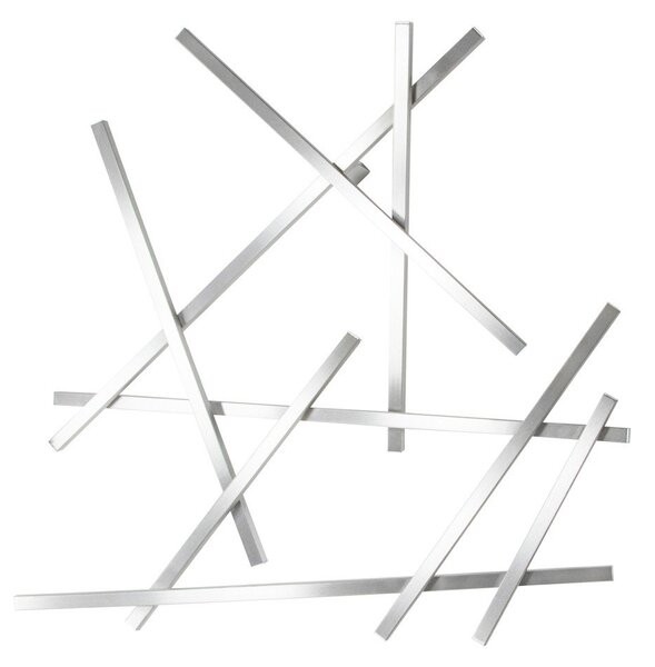 Метална стенна закачалка в сребрист цвят 79 cm Matches – Spinder Design