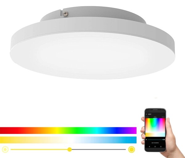 Eglo 99118 - LED RGB Димируема лампа TURCONA-C LED/15W/230V + дистанционно управление