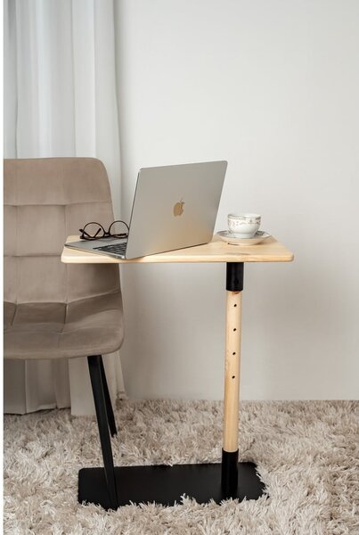 Странична масичка от масивен бор 30x55 cm Adjust – Karup Design