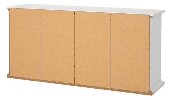 Бял нисък скрин 183x87 cm Paris – Tvilum