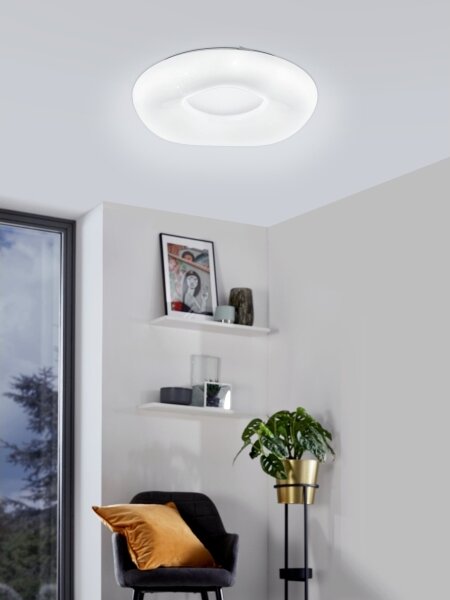 Eglo 99341 - LED Плафониера ZAMUDILO LED/18W/230V + д.у