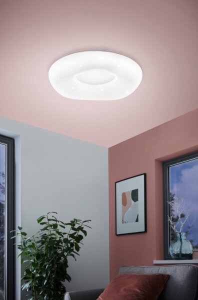 Eglo 99341 - LED Плафониера ZAMUDILO LED/18W/230V + д.у