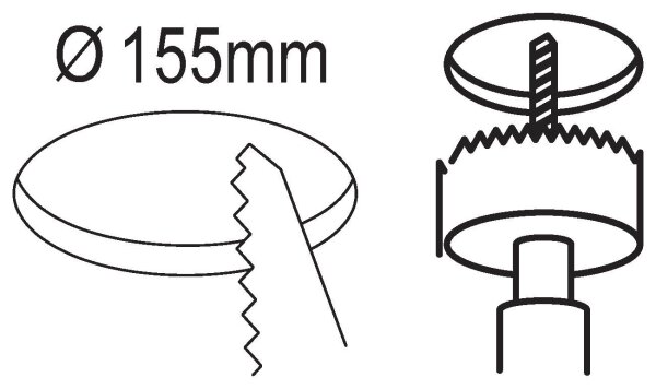 Eglo 99144 - LED вградено осветително тяло FUEVA 5 LED/10,5W/230V