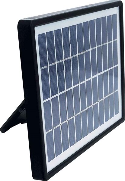 LED соларен прожектор с датчик TOMI LED/10W/7,4V 1800 mAh IP44 черен