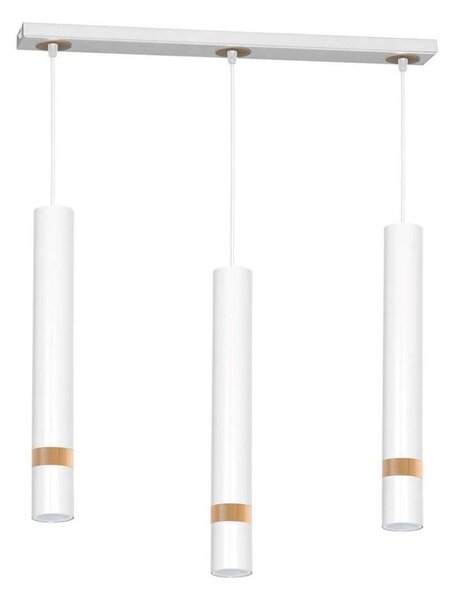 Пендел JOKER WHITE WOOD 3xGU10/8W/230V