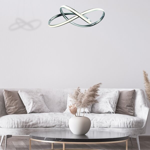 LED Пендел CAPPIO LED/36W/230V хром