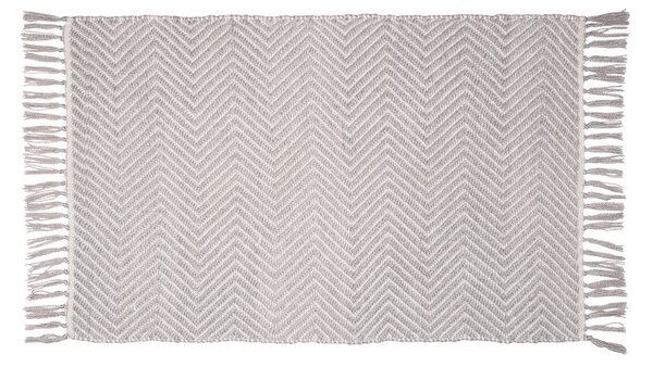 Сива постелка за баня от рециклирана пластмаса Gata, 50 x 80 cm - Wenko