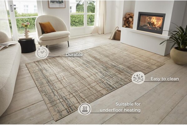 Бежов килим 80x120 cm Terrain – Hanse Home